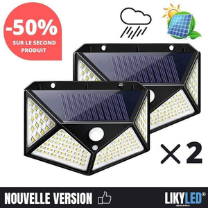 Spot solaire extérieur imperméable