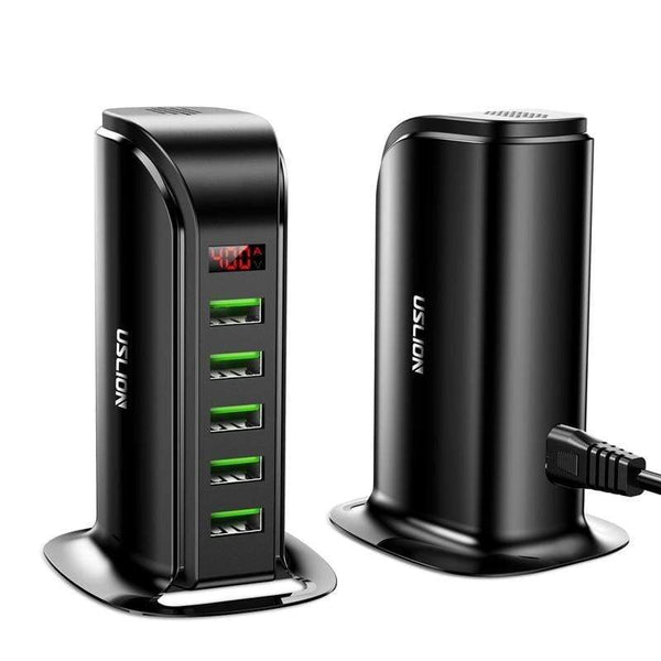 Chargeur 5 Port USB Rapide | Affichage Led