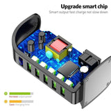Chargeur 5 Port USB Rapide | Affichage Led