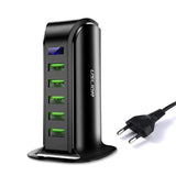 Chargeur 5 Port USB Rapide | Affichage Led